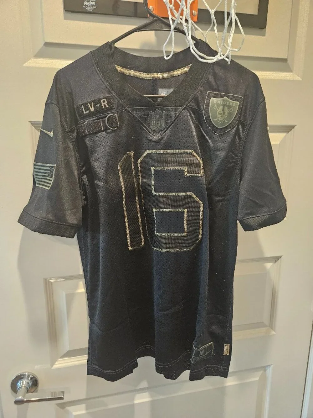 Nike Las Vegas Raiders Jersey Tyrell Williams Salute to Service